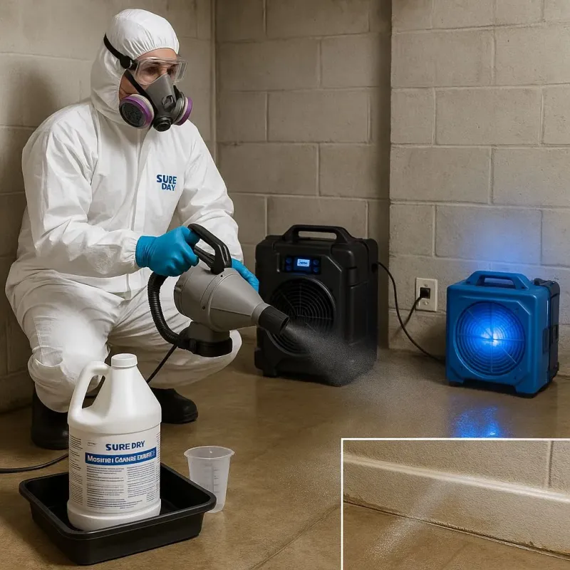 Sanitization and Odor Removal process in Saline County, IL