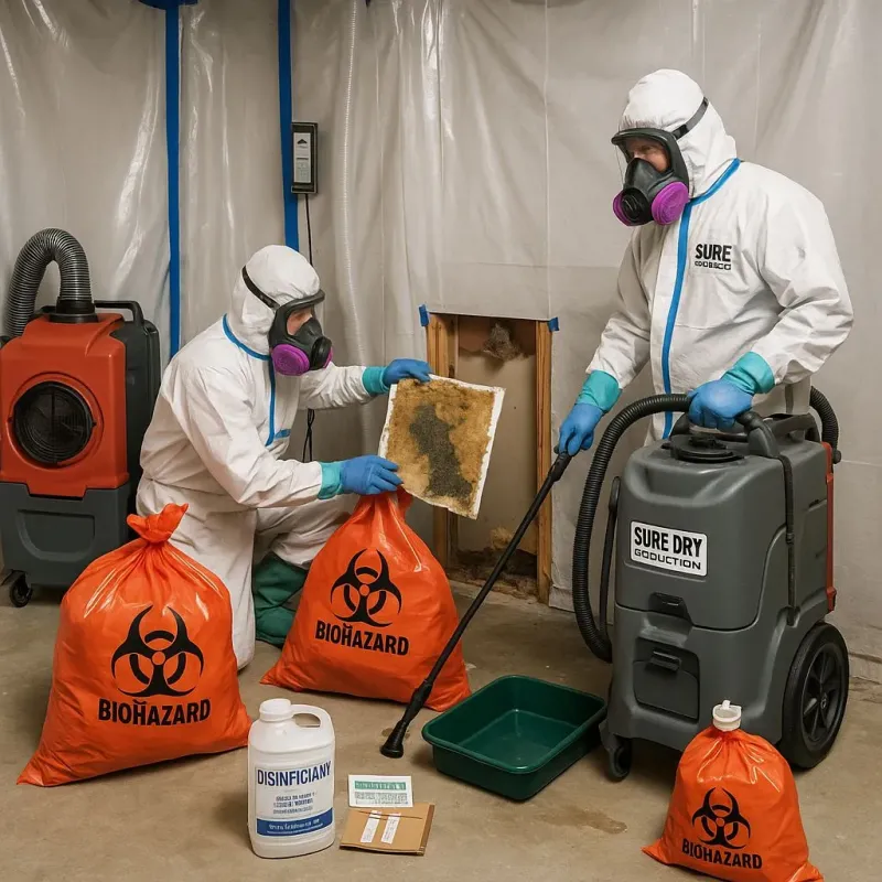 Contaminated Water Handling Protocols process in Saline County, IL